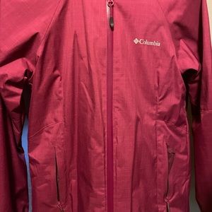 Columbia insulated rain jacket